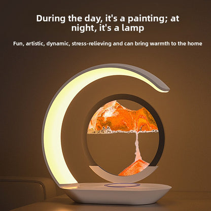 Flowing Sand Drawn Night Light